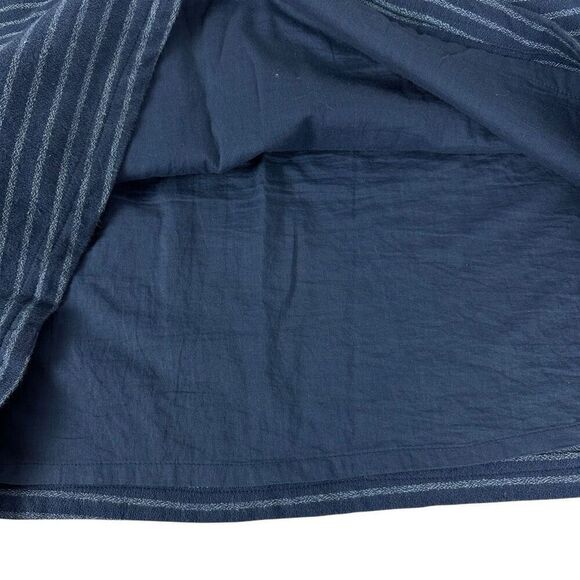 Brakeburn Blue Stripe Cotton Shift Dress size 12 - Picture 6 of 9